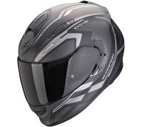 Scorpion EXO-491 Kripta, casco integrale L male Opaco Nero/Argento
