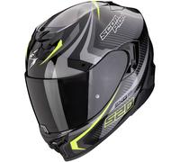 SCORPION SCORPION - Casco Exo-520 Evo Air Terra Nero / Silver / Neon Giallo S