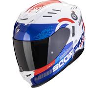 SCORPION SCORPION - Casco Exo-520 Evo Air Titan Bianco / Blue / Rosso L