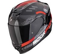 SCORPION SCORPION - Casco Exo-520 Evo Air Titan Metal Nero / Rosso M