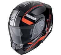 Scorpion EXO-930 EVO Ardens, casco flip up S male Nero/Rosso/Argento