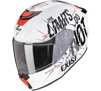 Scorpion Exo-JNR Air Boum Casco per bambini, nero-bianco, taglia L