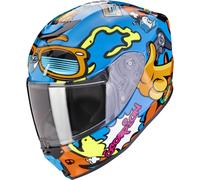 SCORPION SCORPION - Casco EXO-JNR AIR FUN Blue / Orange S