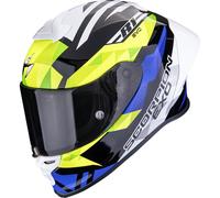 SCORPION SCORPION - Casco Exo-R1 Evo II Air Valere Nero / Blue / Neon Giallo M