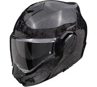 Scorpion EXO-Tech Evo Carbon Onyx, casco modulare S male Nero/Grigio
