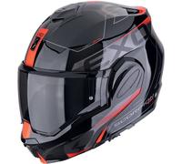 SCORPION SCORPION - Casco Exo-Tech Evo Traveller Nero / Rosso XS