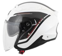 Scorpion Scorpion Exo-230 Fenix Casco Jet unisex bianca, taglia XS