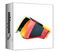 scorpion visiera casco exo-tech evo pro kdf-18-1 specchiato rosso mototopgun 57-527-77