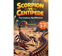 Scorpion vs Centipede : Tiny Creatures, Big Differences: A Fun Animal Comparison Book for Kids Ages 3-7