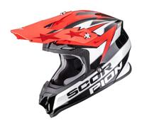 SCORPION VX-16 EVO AIR PATRIOT Nero-Bianco-Rosso L
