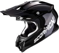 Casco da motocross Scorpion VX-16 EVO AIR nero solido S