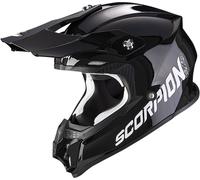 Scorpion VX-16 Evo Air Solid Casco Motocross, nero, taglia S per maschi