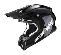 Scorpion VX-16 Evo Air Solid, casco a croce M male Nero