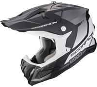 Scorpion VX-22 Air Attis Casco Motocross, nero-grigio, taglia L per maschi