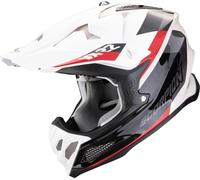 Scorpion VX-22 Air Beta Casco da motocross, nero-bianco-rosso, taglia XS per maschi