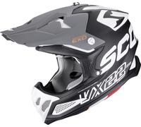 Scorpion VX-22 Air Mips Uptown, casco da motocross M female Opaco Nero/Bianco/Grigio