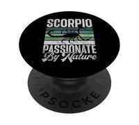 Scorpione Appassionato di Natura Scorpione PopSockets PopGrip Adesivo