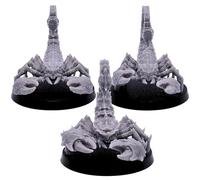 Scorpione gigante mostro in miniatura 28mm Dungeons and Dragons gioco in miniatura, NPC Insect Creature Figurine Fantasy Giochi di ruolo RPG Giochi da tavolo