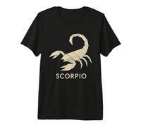 Scorpione Paperfolding Zodiac Graphic Maglietta Premium