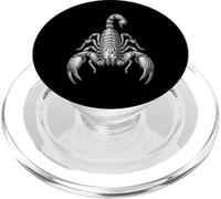 Scorpione Preistorico Gigante Pulmonoscorpius Arte Fossile PopSockets PopGrip per MagSafe