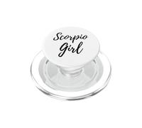 Scorpione Ragazza Zodiaco Segno Zodiacale Compleanno PopSockets PopGrip per MagSafe