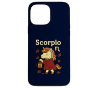 Scorpione unicorno segno zodiacale carino astrologia lanterna autunno Custodia per iPhone 13 Pro Max
