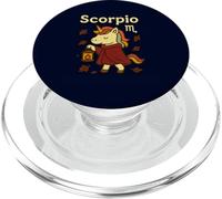 Scorpione unicorno segno zodiacale carino astrologia lanterna autunno PopSockets PopGrip per MagSafe
