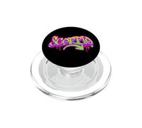 Scorpione zodiacale graffiti astrologia segno d"acqua PopSockets PopGrip per MagSafe