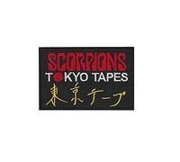Scorpions Tokyo Tapes Hard Rock Heavy Me Toppa ricamata da applicare con ferro da stiro
