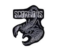 Scorpions - Toppa ricamata con ferro da stiro, accessorio per souvenir