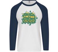 Scorreggio È Just il Mio Vie Di Saying Che i Love You Uomo L/S Baseball T-Shirt