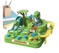 scorrevole - Giocattolo da pista per auto avventurose | Pista da corsa, set da gioco con rampa del, set da gioco con rampa per veicoli, gioc di corse a tema dinosauri per bambini, ragazzi