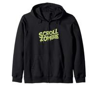 Scorri Discorso Zombie Felpa con Cappuccio