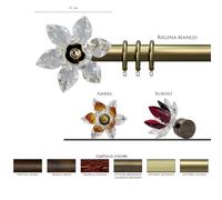 Scorritenda Bastone 25mm per Tenda Corda Strappo Ottone Terminale REGINA Vami