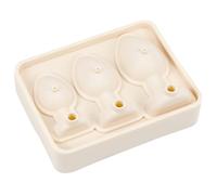 SCORSO SILICONE SCAGNO MAPPA PROGETTO RIUSABILE PRANK ICE TAMBINO NOVITÀ DI NOVITÀ ICE CAMBINE CAMBIA DI CHILCHINE DEI TECI (BEIGE)