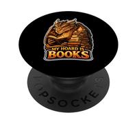 Scorta letteraria del drago PopSockets PopGrip Adesivo