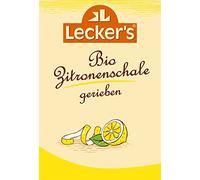 Scorza di limone grattugiata BIO 15 g Lecker's