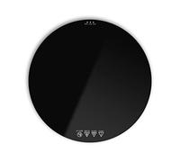 scosao Piastra Scaldavivande Elettrico, Rotondo Piastra Riscaldante Portatile Scalda Vivande con 2 Controlli della Temperatura (65°C/120°C), per Scalda Piatti, Buffet, Feste, Cucina