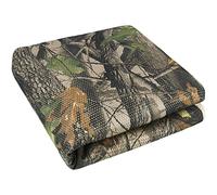 scosao Rete Mimetica Camouflage da Caccia Militare Reticolato da Camuffamento, Telo Mimetico Ombreggiante per Fotografia, Campeggio in Giardino, Feste Decorazione,Forest,1.5 * 3m/5 * 9.8ft