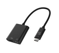 Scosche Adattatore per cuffie USB-C da 3,5 mm con ricarica pass-through