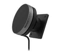 Scosche MEQMRAMPS MagicMount Qi2 15 W Wireless Car Charger Mount 15W W/AMPS Supporto magnetico per MagSafe iPhone 12 e versioni successive