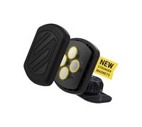 Scosche MXDM Magnetic Phone Holder for Car, Dashboard Cell Phone Holder with Extra Strong Magnet and Thick Metal Plate, Car Mount Cellphone Stand Compatible with iPhone, Samsung, and All Devices