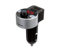 Scosche SBTFM4-XCES0 Select Bluetooth 5.0 FM Transmitter w/Dual USB Charger Ports, & Digital LED Display, Wireless Radio Bluetooth Audio Adapter, Hands-Free Car Kit for Phone Calls & MP3 Music Player