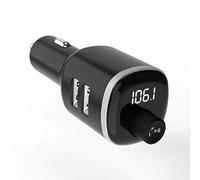 Scosche Universal Hands-Free Bluetooth Car Kit - w/FM Transmitter, Dual USB Ports - Black