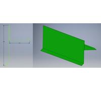 SCOSSALINA LATERALE SVILUPPI 415/330, LAMIERA E ALLUMINIO, VARI COLORI