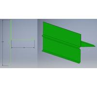 SCOSSALINA LATERALE SVILUPPI 415/330, LAMIERA E ALLUMINIO, VARI COLORI