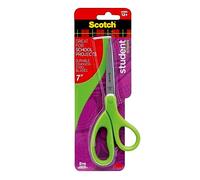 Scotch 1407SG - Forbici per studenti, 17,8 cm, colore: Verde