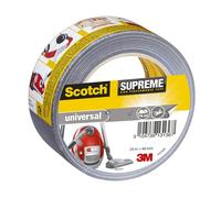 Scotch 3M Universal Duct Tape Silver 25 m x 48 mm, 25m x 48mm Silver 25m