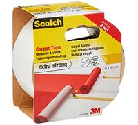 Scotch 42020750B Nastro Biadesivo per Moquette e Pavimento in Vinile, Trasparente