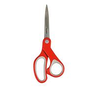 Scotch 47820 Comfort Forbice con Lama in Acciaio, Impugnatura Comfort, 18 cm, Rosso/Grigio